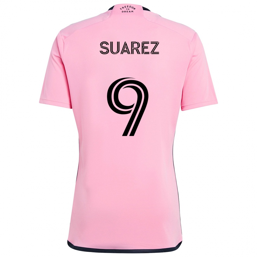 Niño Camiseta Luis Suárez #9 Rosa 1ª Equipación 2024/25 La Camisa Chile