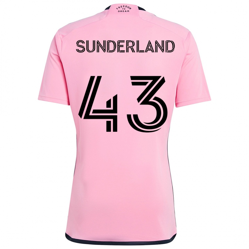 Niño Camiseta Lawson Sunderland #43 Rosa 1ª Equipación 2024/25 La Camisa Chile