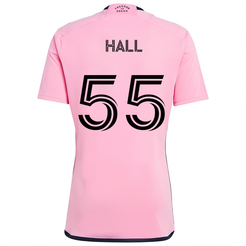 Niño Camiseta Tyler Hall #55 Rosa 1ª Equipación 2024/25 La Camisa Chile