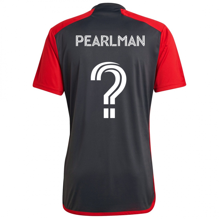 Niño Camiseta Adam Pearlman #0 Rojo Grayn 1ª Equipación 2024/25 La Camisa Chile