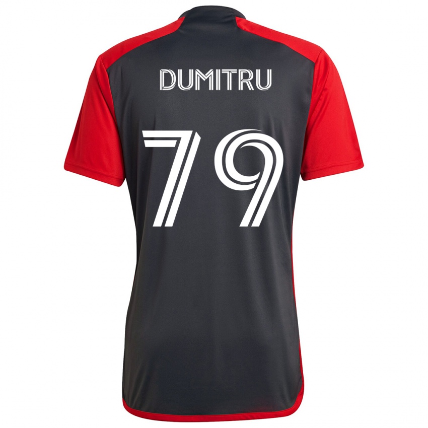 Niño Camiseta Andrei Dumitru #79 Rojo Grayn 1ª Equipación 2024/25 La Camisa Chile