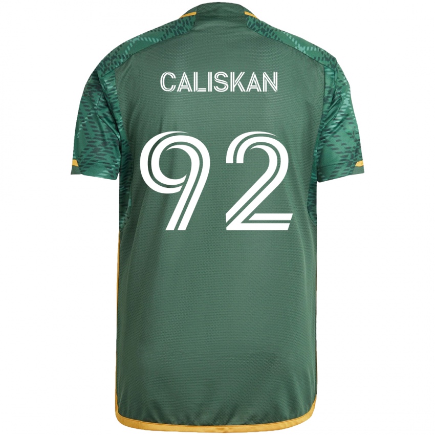 Niño Camiseta Noel Caliskan #92 Verde Naranja 1ª Equipación 2024/25 La Camisa Chile