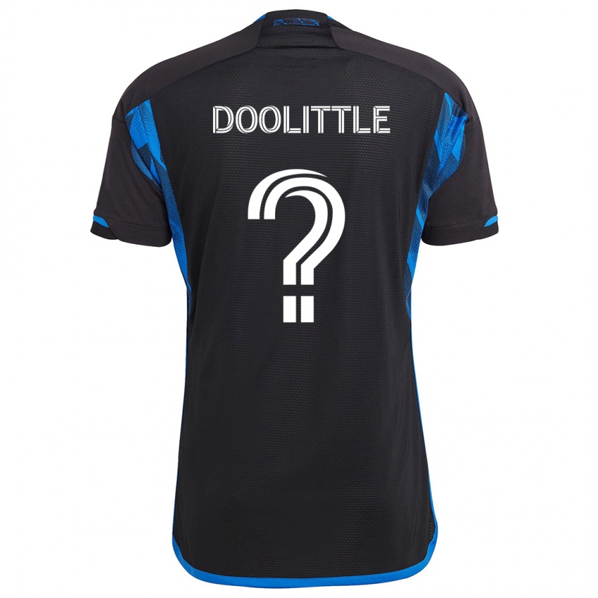 Niño Camiseta Brooks Doolittle #0 Azul Negro 1ª Equipación 2024/25 La Camisa Chile