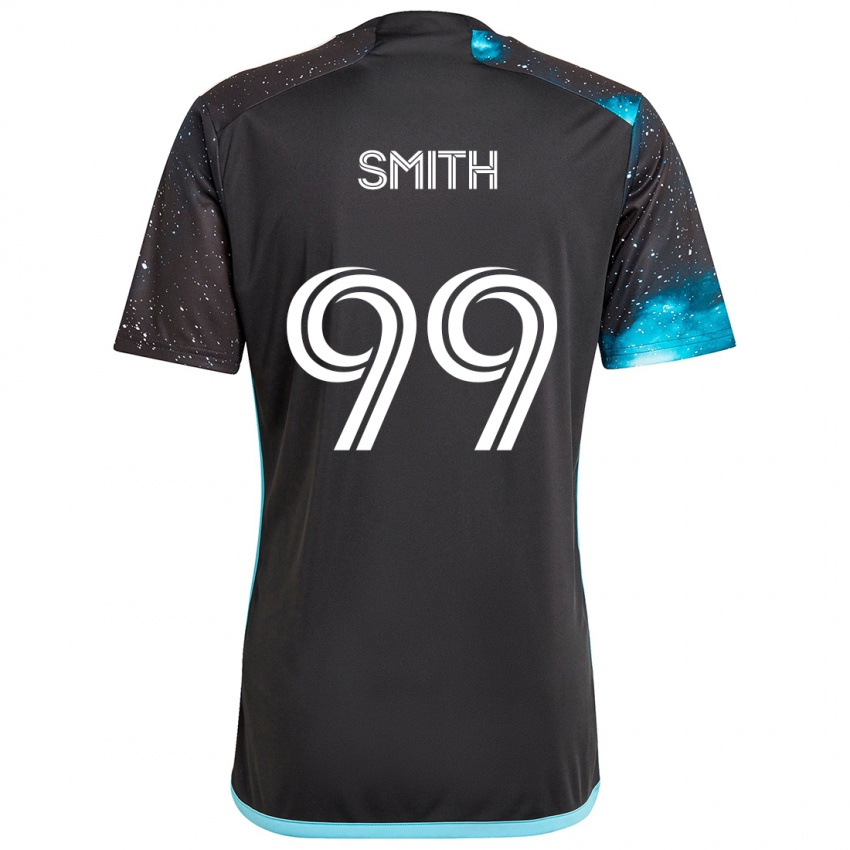 Niño Camiseta Jordan Adebayo-Smith #99 Azul Negro 1ª Equipación 2024/25 La Camisa Chile