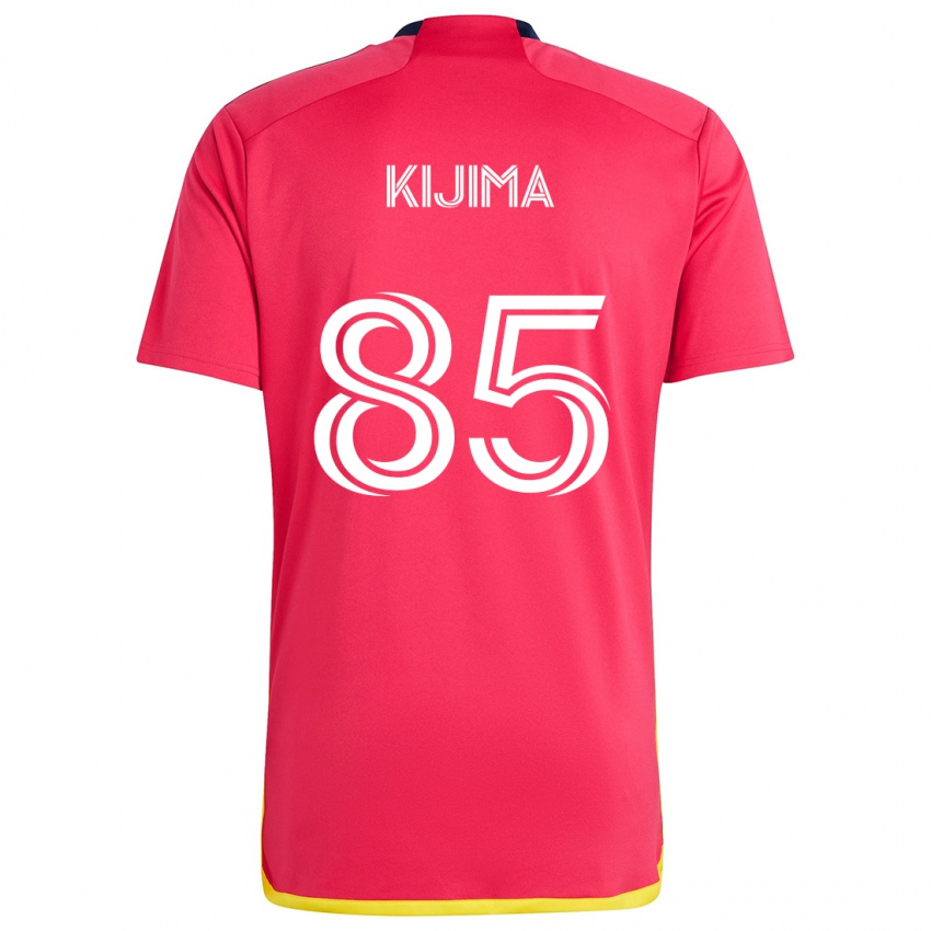 Niño Camiseta Hosei Kijima #85 Rojo Azul 1ª Equipación 2024/25 La Camisa Chile