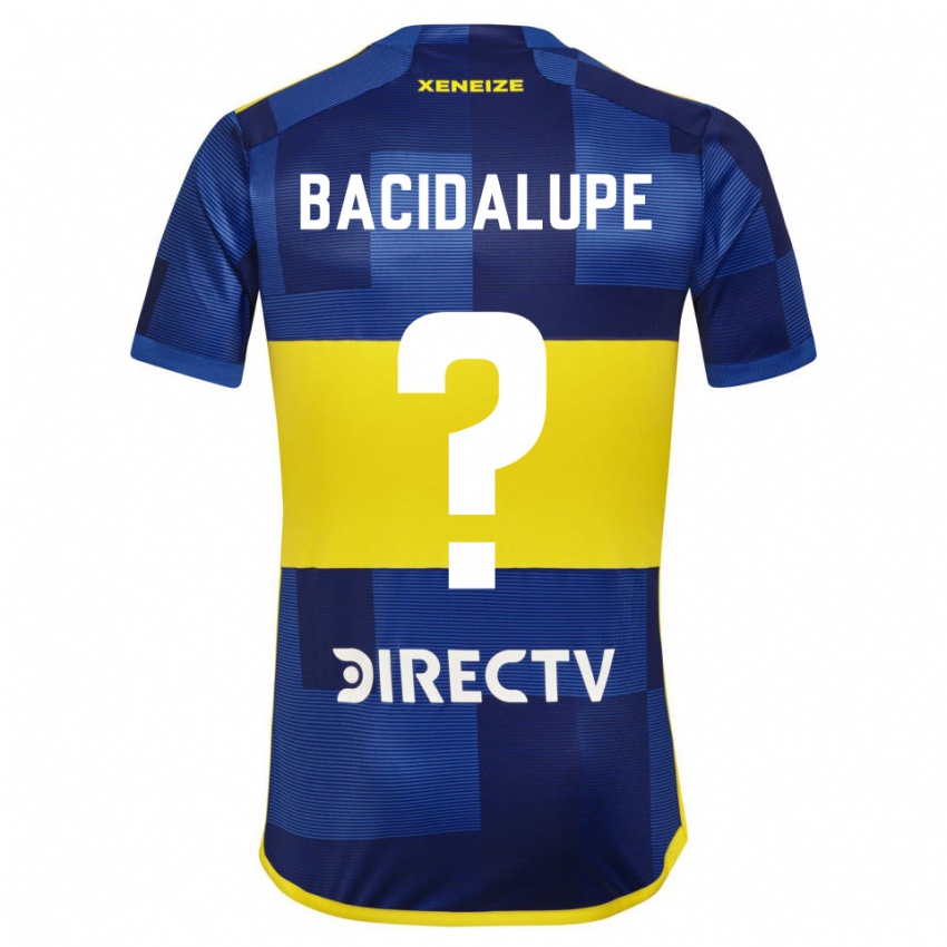 Niño Camiseta Rodrigo Bacidalupe #0 Azul Amarillo 1ª Equipación 2024/25 La Camisa Chile