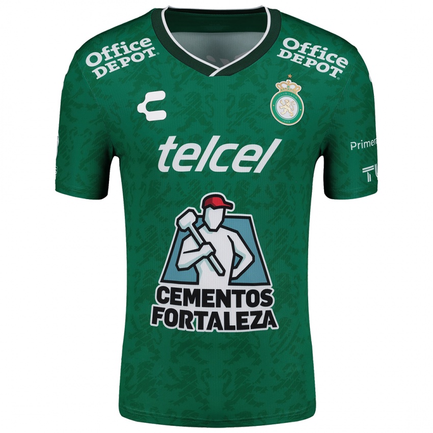 Niño Camiseta Iván Hernández #214 Verde Blanco 1ª Equipación 2024/25 La Camisa Chile