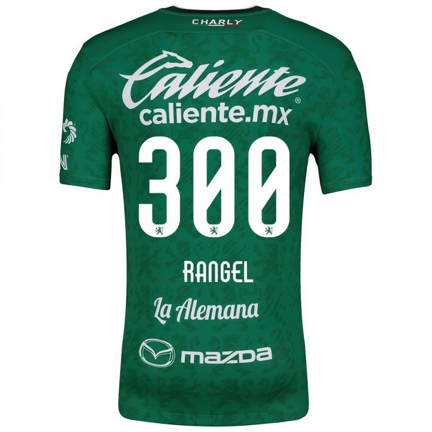 Niño Camiseta Luis Rangel #300 Verde Blanco 1ª Equipación 2024/25 La Camisa Chile