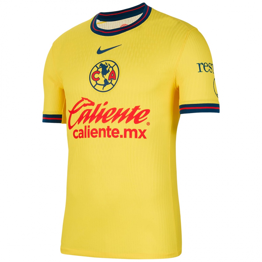 Niño Camiseta Walter Portales #209 Amarillo Azul 1ª Equipación 2024/25 La Camisa Chile