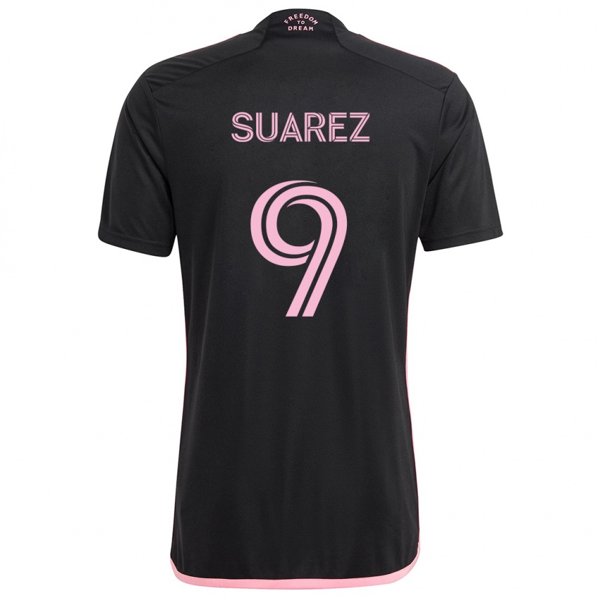 Niño Camiseta Luis Suárez #9 Negro 2ª Equipación 2024/25 La Camisa Chile