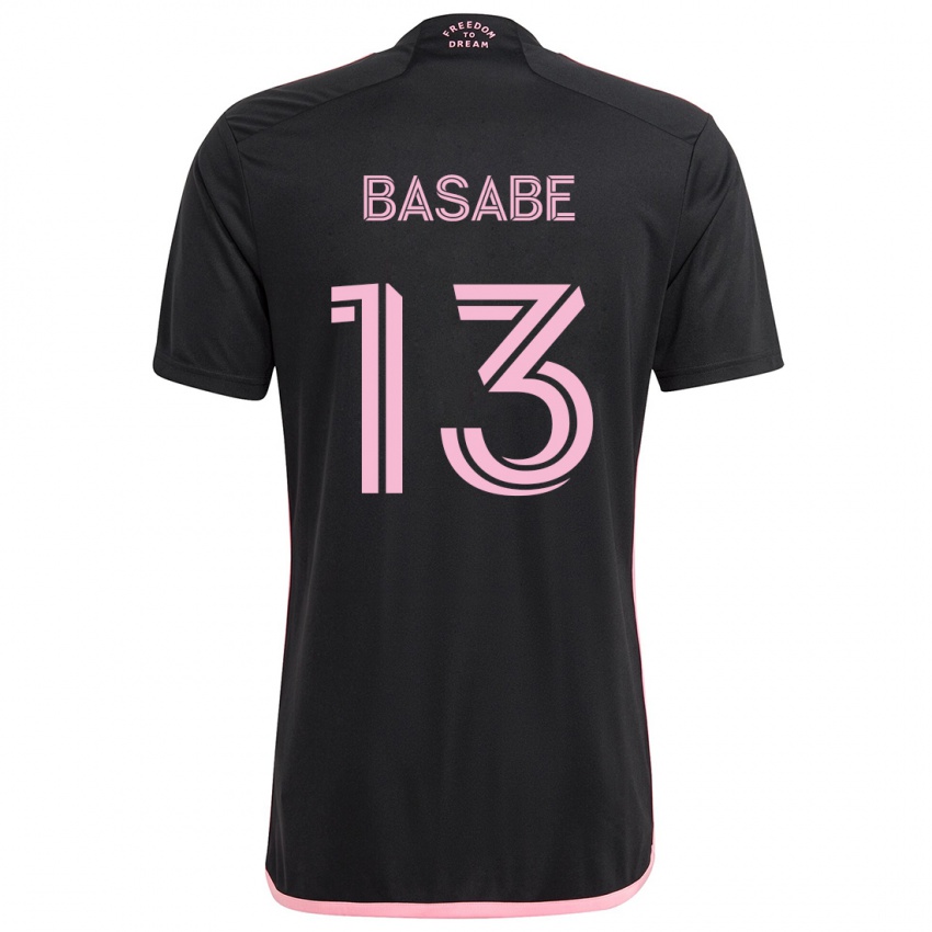 Niño Camiseta Samuel Basabe #13 Negro 2ª Equipación 2024/25 La Camisa Chile