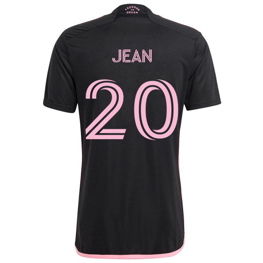 Niño Camiseta Corentin Jean #20 Negro 2ª Equipación 2024/25 La Camisa Chile