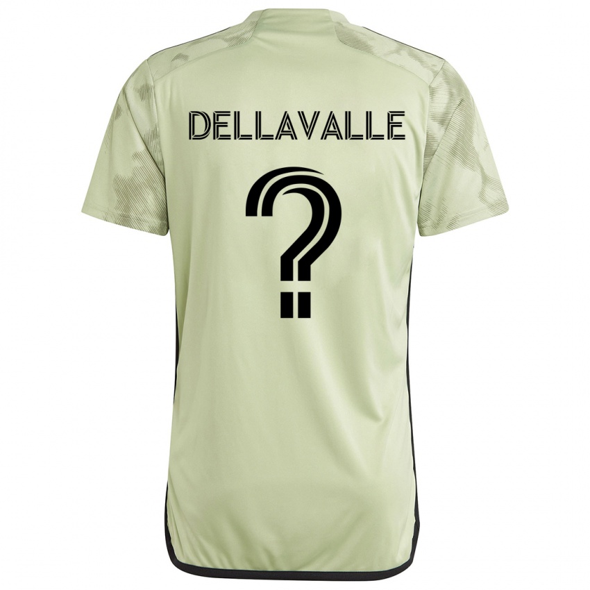 Niño Camiseta Lorenzo Dellavalle #0 Verde Claro 2ª Equipación 2024/25 La Camisa Chile