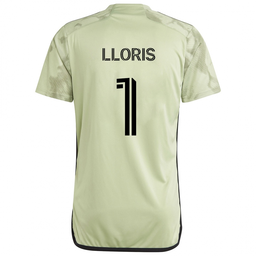 Niño Camiseta Hugo Lloris #1 Verde Claro 2ª Equipación 2024/25 La Camisa Chile