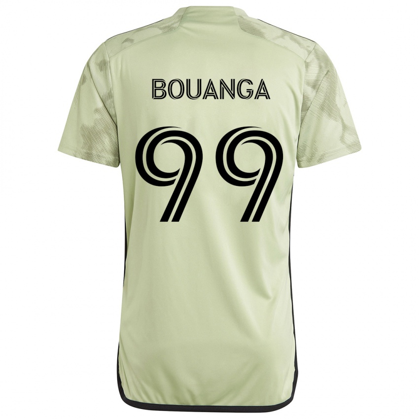 Niño Camiseta Denis Bouanga #99 Verde Claro 2ª Equipación 2024/25 La Camisa Chile