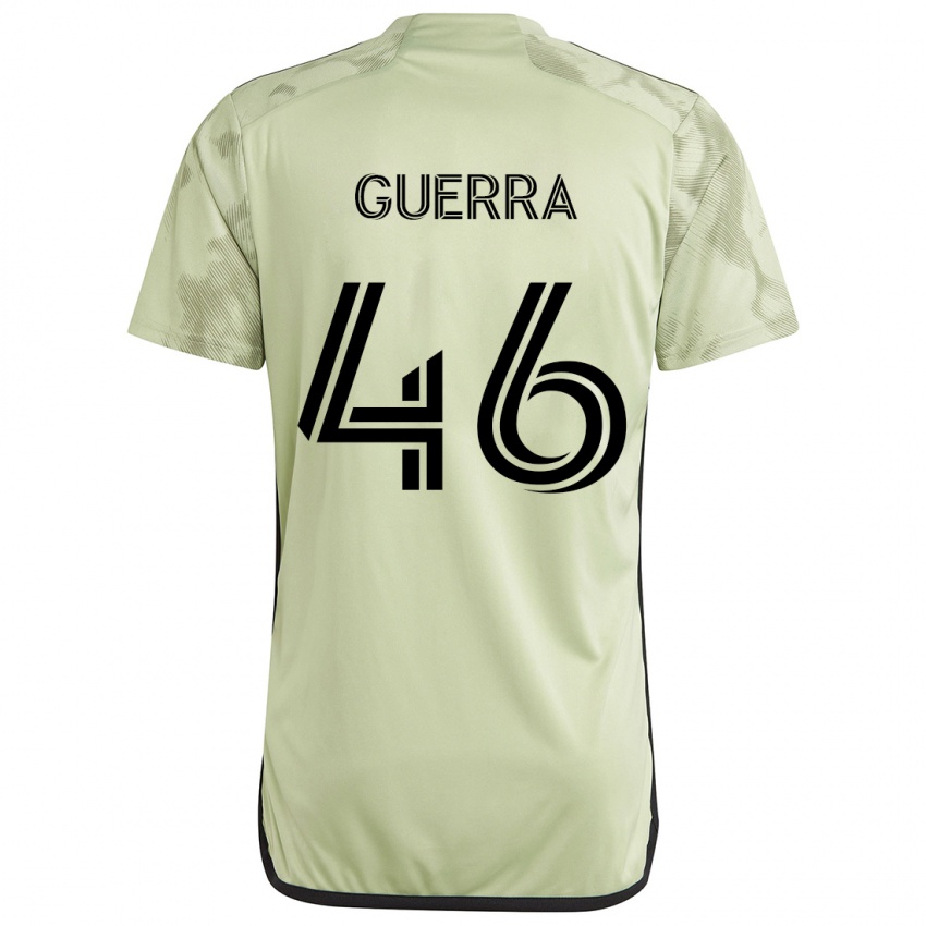 Niño Camiseta Decarlo Guerra #46 Verde Claro 2ª Equipación 2024/25 La Camisa Chile