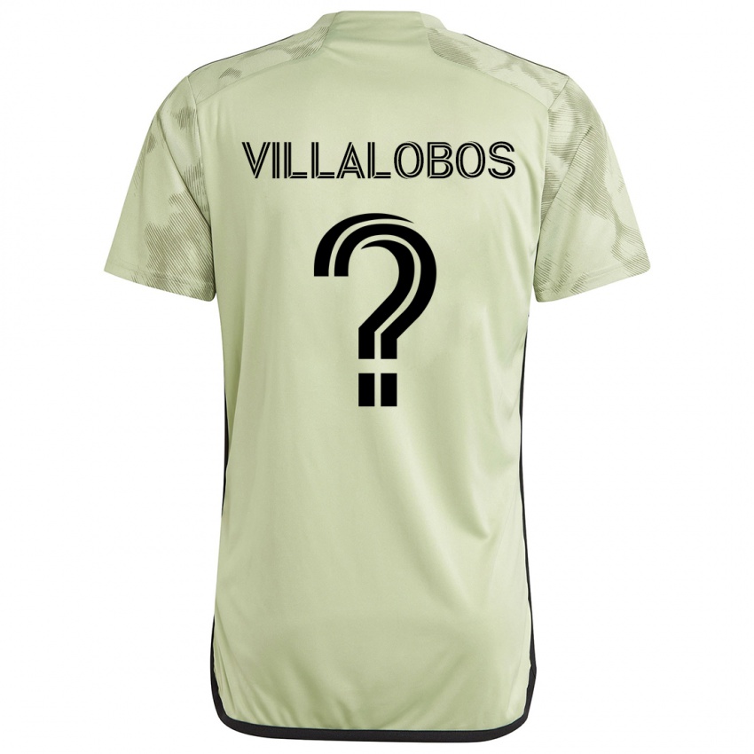 Niño Camiseta Kristian Villalobos #0 Verde Claro 2ª Equipación 2024/25 La Camisa Chile