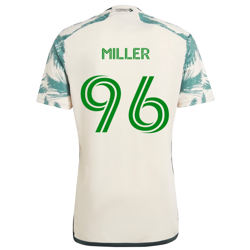 Niño Camiseta Carver Miller #96 Beige Marrón 2ª Equipación 2024/25 La Camisa Chile