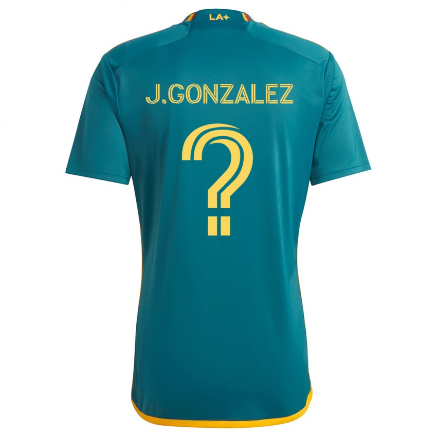 Niño Camiseta Jesse Gonzalez #0 Verde Amarillo 2ª Equipación 2024/25 La Camisa Chile