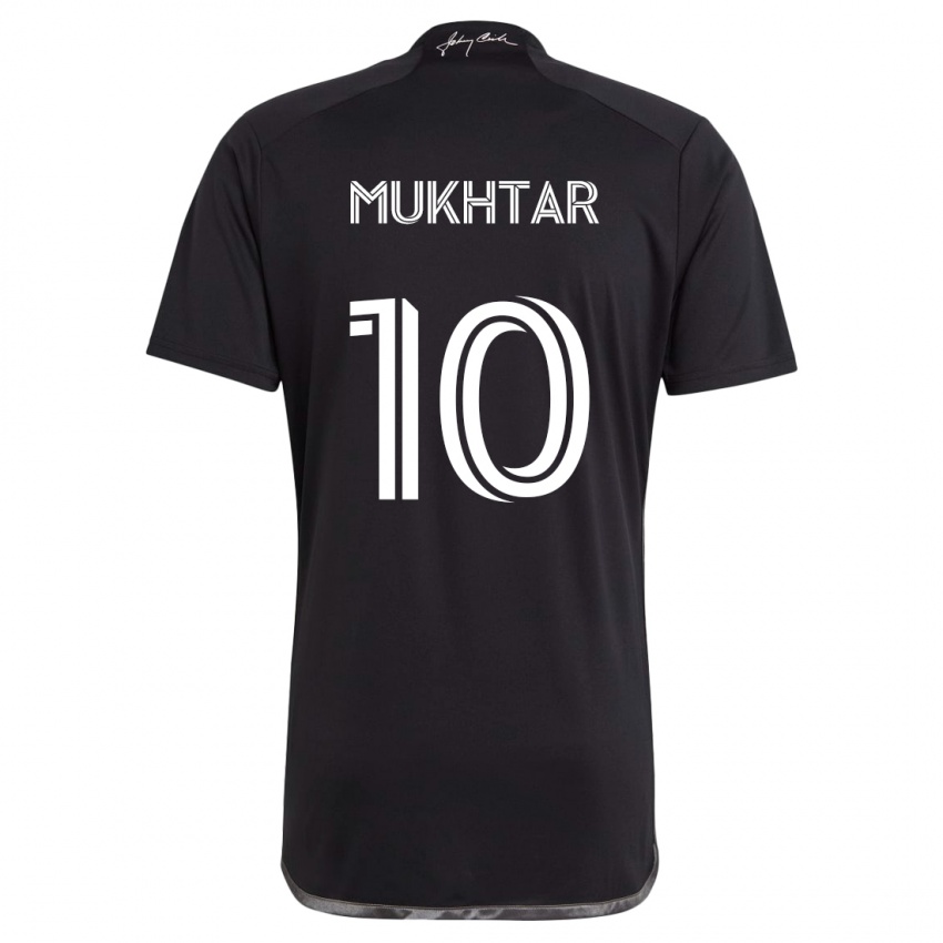 Niño Camiseta Hany Mukhtar #10 Negro 2ª Equipación 2024/25 La Camisa Chile