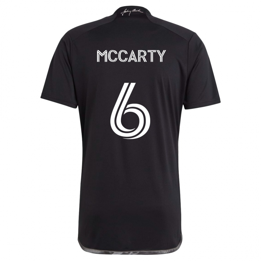 Niño Camiseta Dax Mccarty #6 Negro 2ª Equipación 2024/25 La Camisa Chile