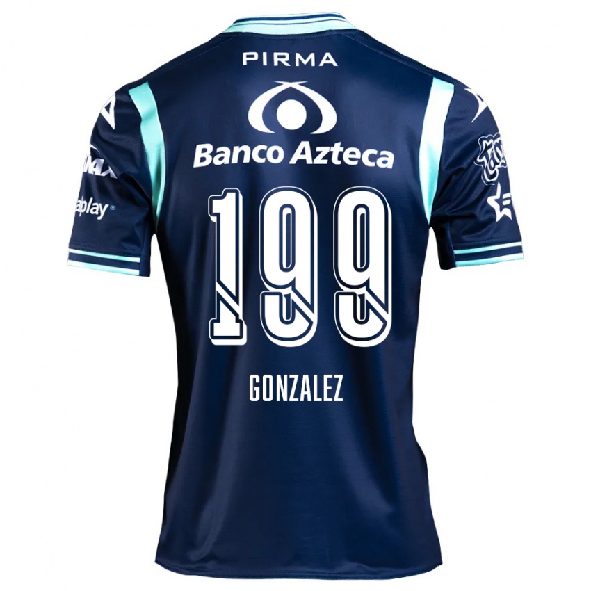 Niño Camiseta Samuel González #199 Azul Marino 2ª Equipación 2024/25 La Camisa Chile