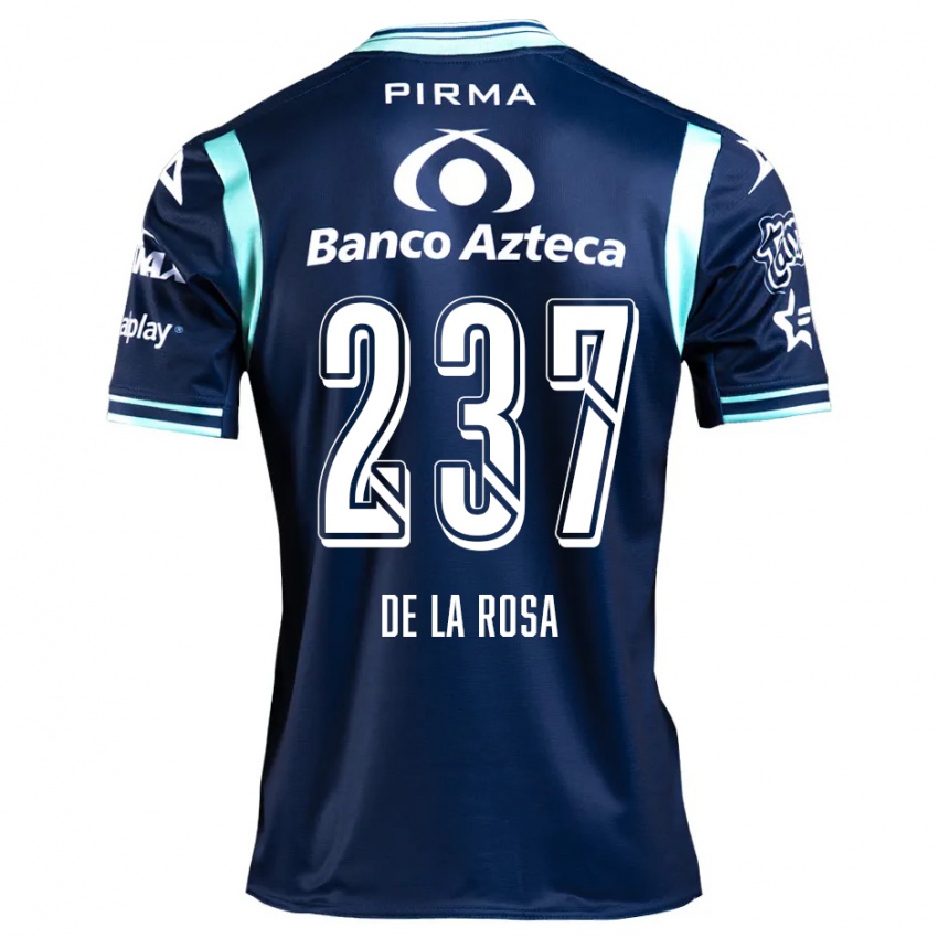 Niño Camiseta Álvaro De La Rosa #237 Azul Marino 2ª Equipación 2024/25 La Camisa Chile