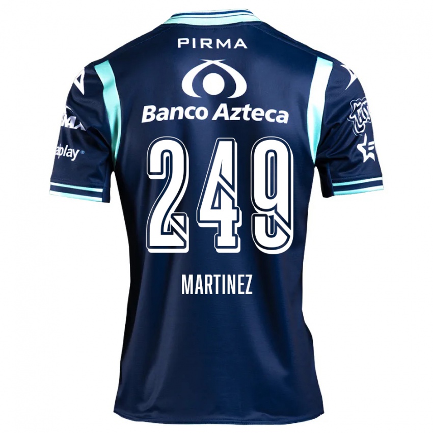 Niño Camiseta Juan Martínez #249 Azul Marino 2ª Equipación 2024/25 La Camisa Chile