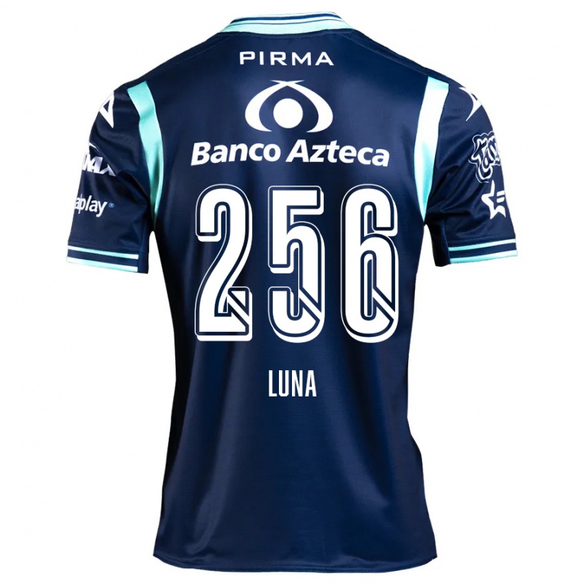 Niño Camiseta Ángel Luna #256 Azul Marino 2ª Equipación 2024/25 La Camisa Chile