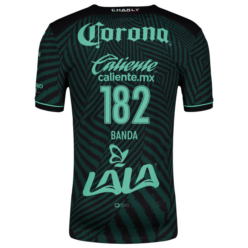 Niño Camiseta Iker Banda #182 Verde Negro 2ª Equipación 2024/25 La Camisa Chile