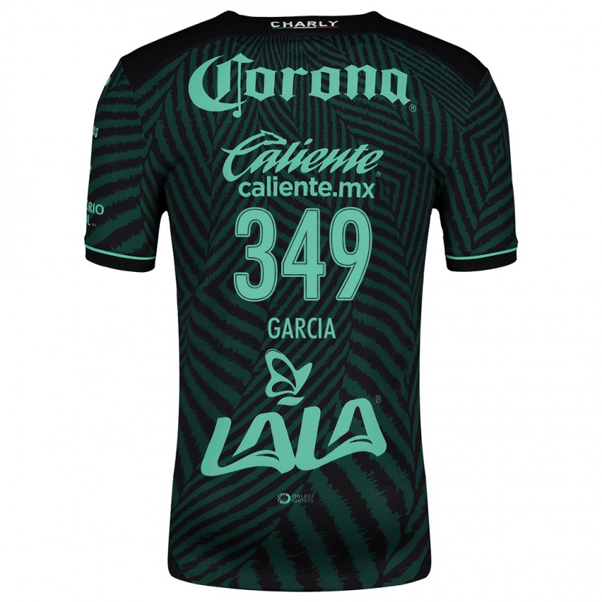 Niño Camiseta Diego García #349 Verde Negro 2ª Equipación 2024/25 La Camisa Chile