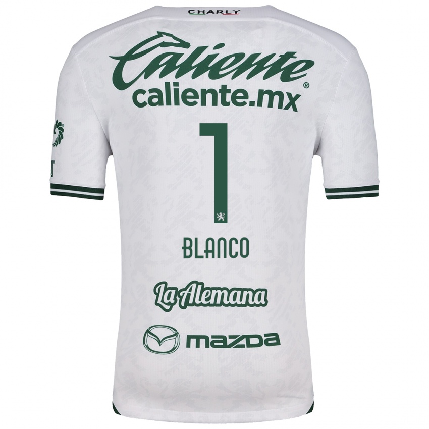 Niño Camiseta Alfonso Blanco #1 Blanco Verde 2ª Equipación 2024/25 La Camisa Chile