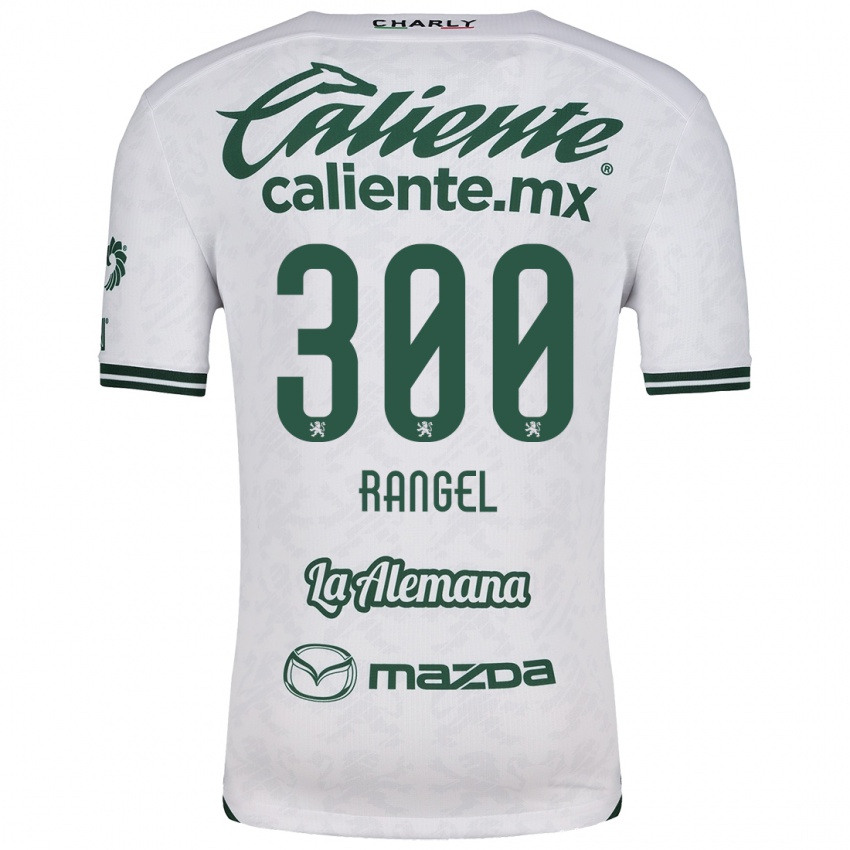 Niño Camiseta Luis Rangel #300 Blanco Verde 2ª Equipación 2024/25 La Camisa Chile