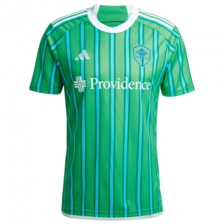 Mujer Camiseta Fredy Montero #12 Verde Blanco 1ª Equipación 2024/25 La Camisa Chile