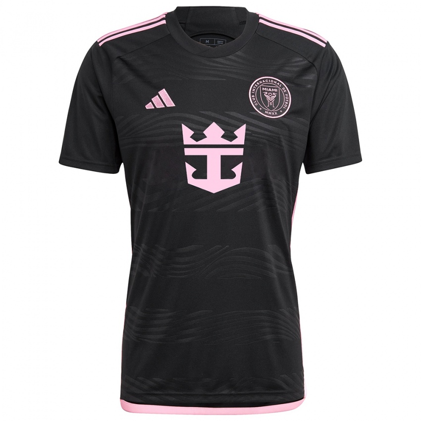 Mujer Camiseta Joseph Convers #0 Negro 2ª Equipación 2024/25 La Camisa Chile