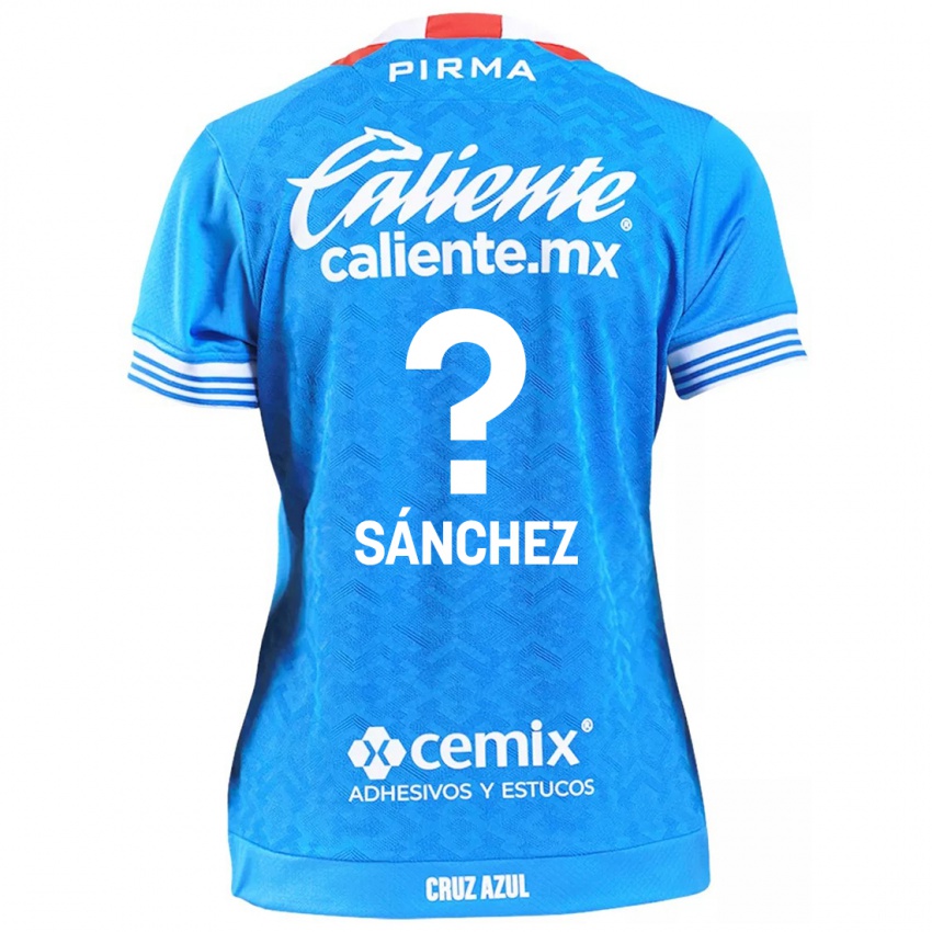 Niño Camiseta Jorge Sanchez #0 Cielo Azul 1ª Equipación 2024/25 La Camisa Chile