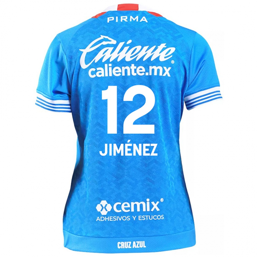 Niño Camiseta Luis Jiménez #12 Cielo Azul 1ª Equipación 2024/25 La Camisa Chile