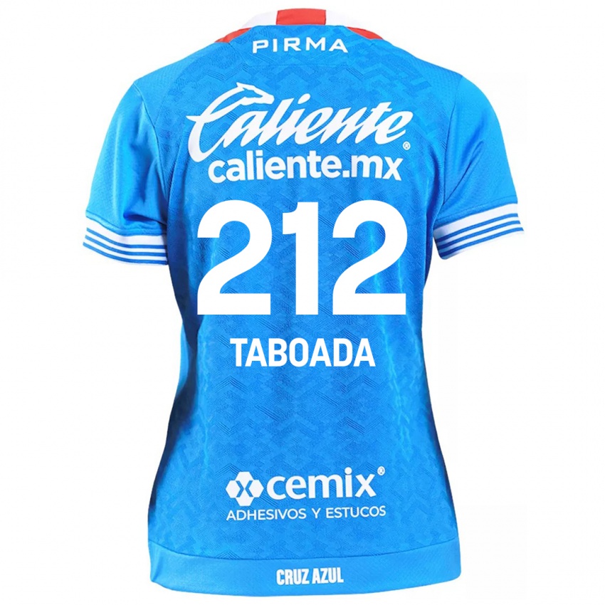 Niño Camiseta Víctor Taboada #212 Cielo Azul 1ª Equipación 2024/25 La Camisa Chile