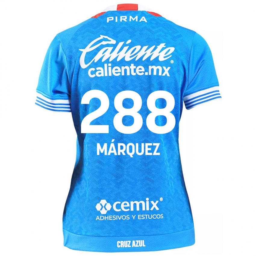 Niño Camiseta Víctor Márquez #288 Cielo Azul 1ª Equipación 2024/25 La Camisa Chile