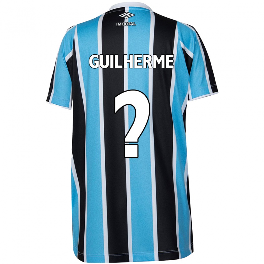 Niño Camiseta Zé Guilherme #0 Azul Negro Blanco 1ª Equipación 2024/25 La Camisa Chile