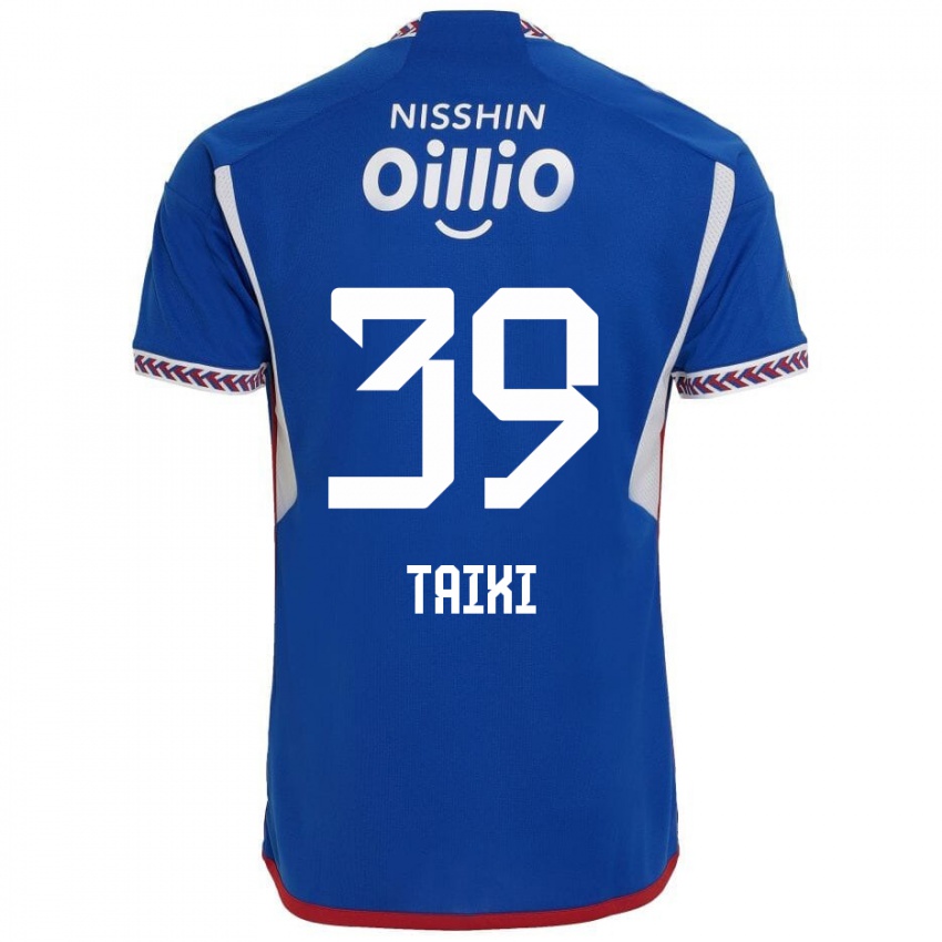 Niño Camiseta Taiki Watanabe #39 Azul Blanco Rojo 1ª Equipación 2024/25 La Camisa Chile