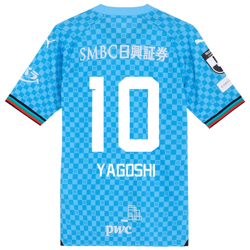 Niño Camiseta Mikito Yagoshi #10 Azul Celeste 1ª Equipación 2024/25 La Camisa Chile