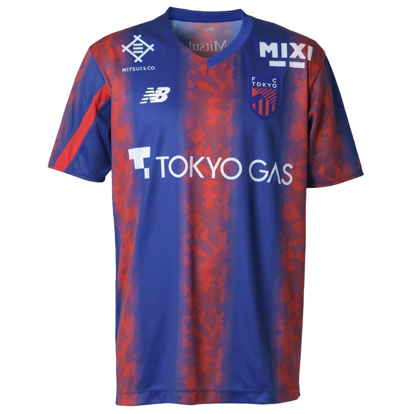 Niño Camiseta Taiyo Yamaguchi #9 Azul Rojo 1ª Equipación 2024/25 La Camisa Chile