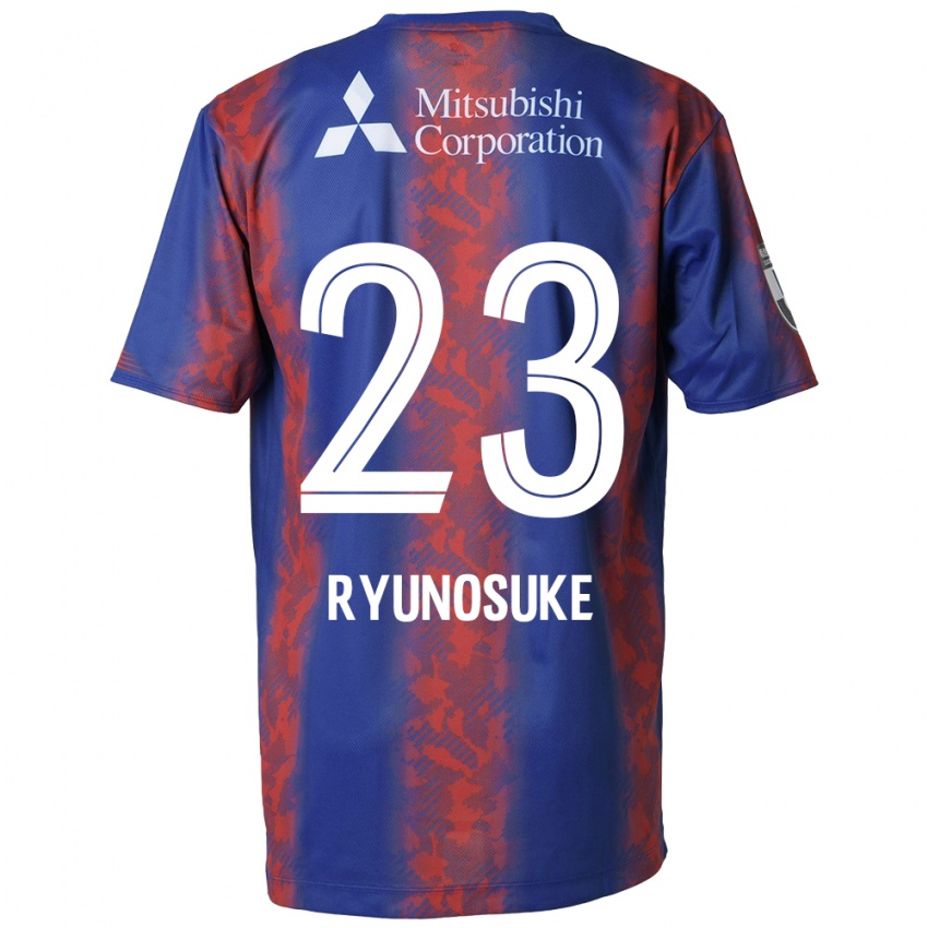 Niño Camiseta Ryunosuke Sato #23 Azul Rojo 1ª Equipación 2024/25 La Camisa Chile