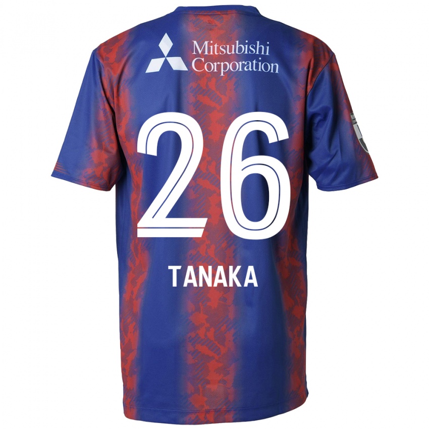 Niño Camiseta Haruto Tanaka #26 Azul Rojo 1ª Equipación 2024/25 La Camisa Chile