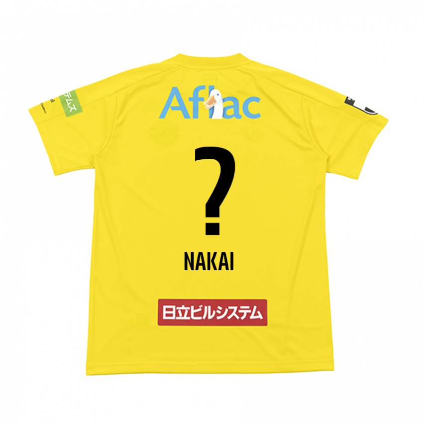 Niño Camiseta Yamato Nakai #0 Amarillo Negro 1ª Equipación 2024/25 La Camisa Chile