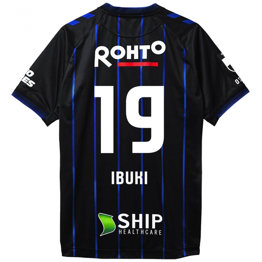 Niño Camiseta Ibuki Konno #19 Azul Negro 1ª Equipación 2024/25 La Camisa Chile