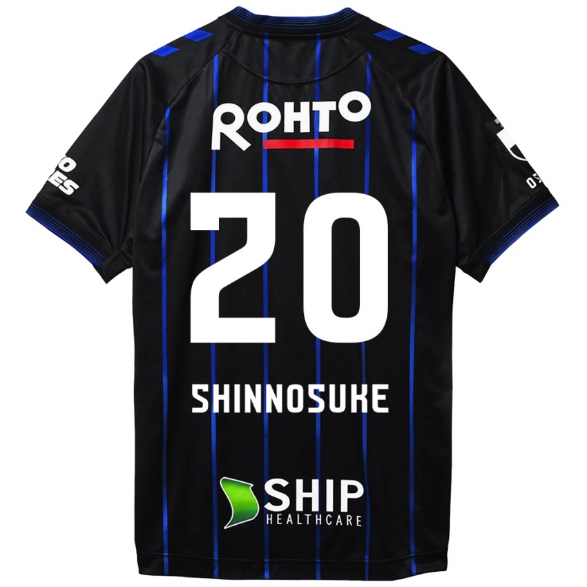 Niño Camiseta Shinnosuke Nakatani #20 Azul Negro 1ª Equipación 2024/25 La Camisa Chile