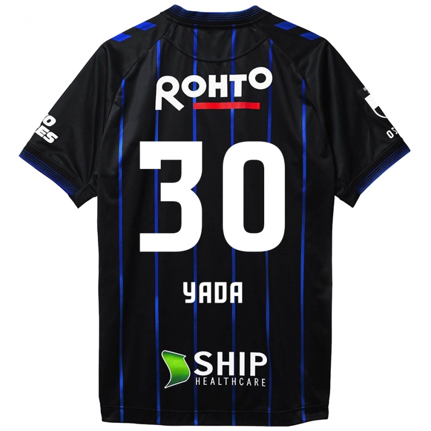 Niño Camiseta Yukito Yada #30 Azul Negro 1ª Equipación 2024/25 La Camisa Chile