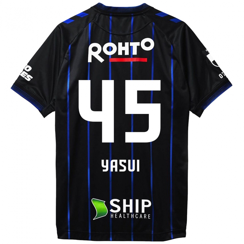 Niño Camiseta Tsukasa Yasui #45 Azul Negro 1ª Equipación 2024/25 La Camisa Chile